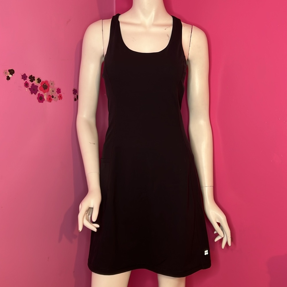 Sweaty Betty Womens Power Workout Dress black size small